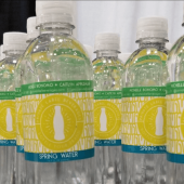 Bottle lables printed by Private Label Beverages using ADSI technology